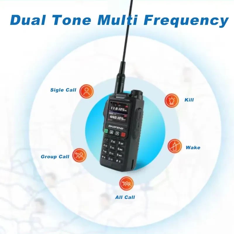 Baofeng Uv Long Range Walkie Talkie Six Band Walkie Talkie Baofeng